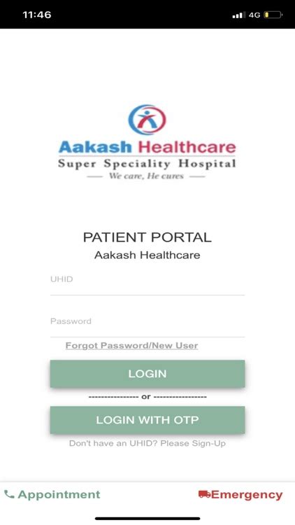 aakash patient portal.